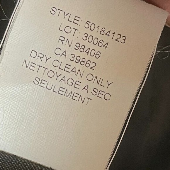 Theory Mens Slim Fit Two Button Striped Sport Coat Blazer Dark Charcoal Grey 40R - Picture 8 of 13